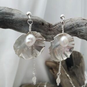 Pearls in silver