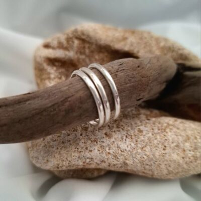 Minimal shine rings-χειροποίητες ασημένιες βέρες  σε μινιμαλ στυλ